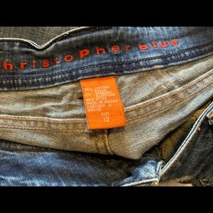 Christopher Blue Jeans, only worn twice.